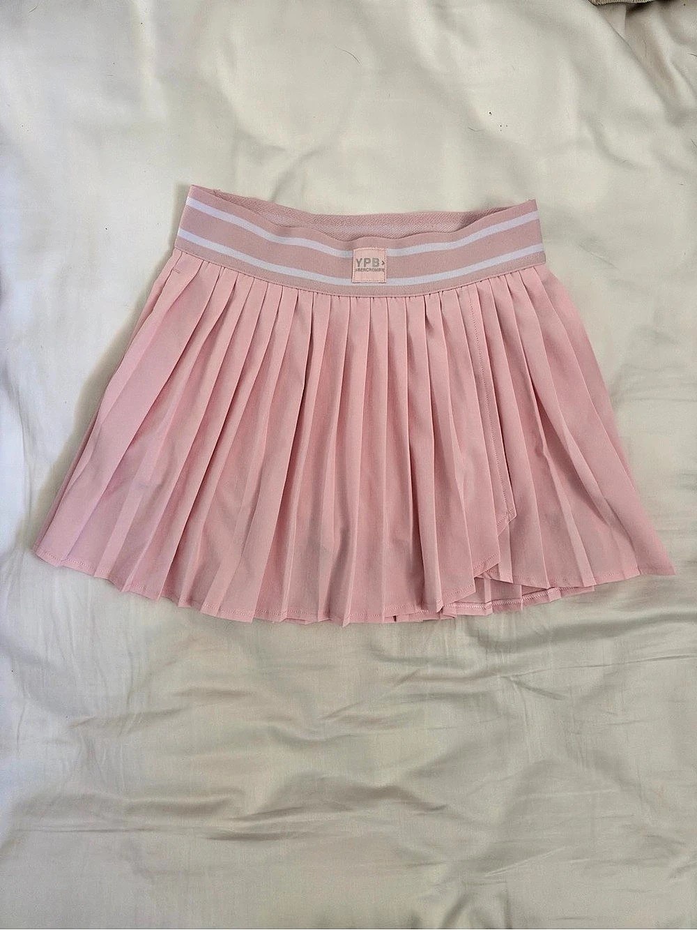 Abercrombie Kids YPB Pleated Skort Pink Pleated Skort Girls 11/12 Like New